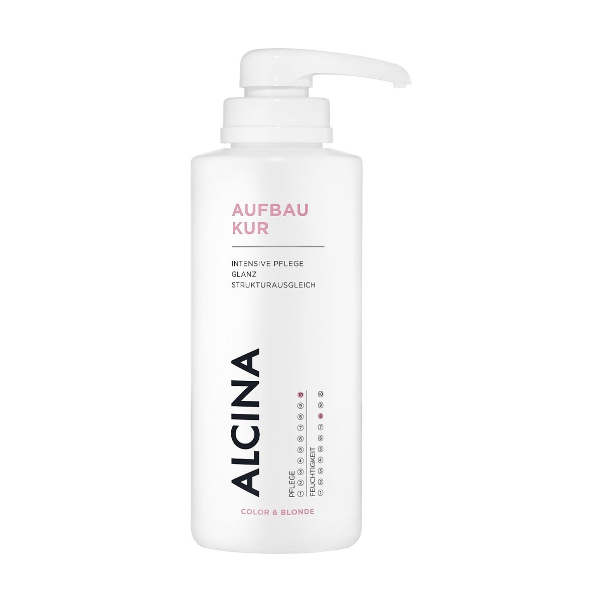 Уцінка! Відновлювальна маска для пошкодженого волосся Alcina Aufbau Kur Color &amp; Blonde Restorative Treatment, 500 мл