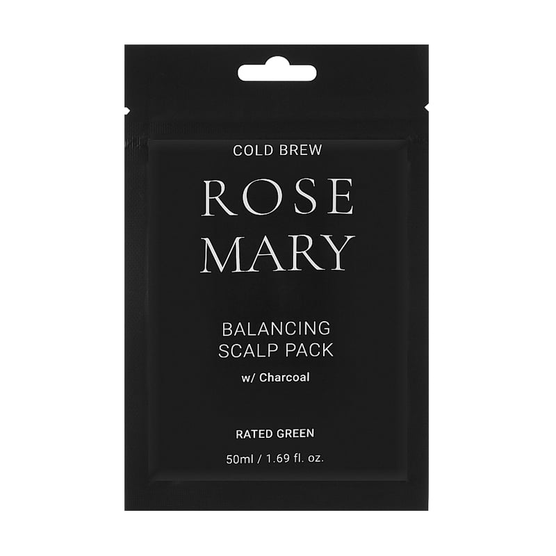 Уцінка! Відновлювальна маска для шкіри голови Rated Green Cold Brew Rosemary Balancing Scalp Pack, 50 мл